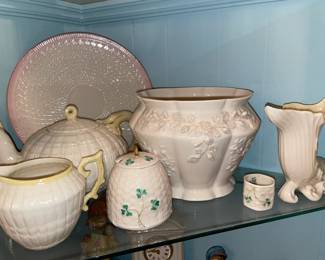 Assorted Belleek China (Ireland)