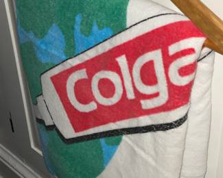 Vintage Advertising Colgate Beach Towels
