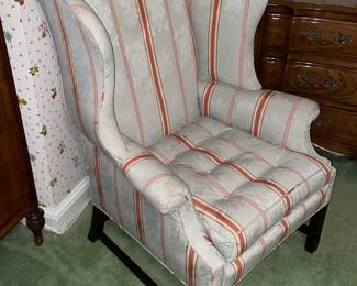 Vintage Upholstered Armchair