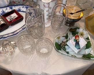 Assorted China, Crystal, Dishes, Etc.