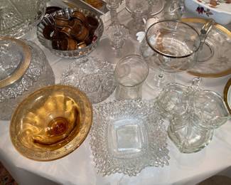 Assorted China, Crystal, Dishes, Etc.