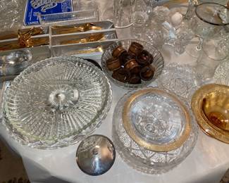 Assorted China, Crystal, Dishes, Etc.