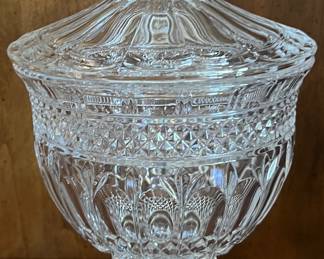 Vintage Crystal Candy Dish