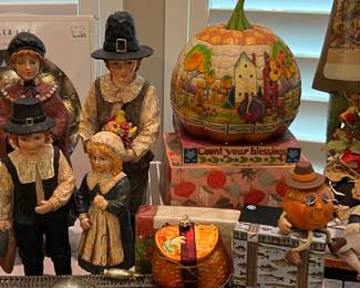 Fall, Thanksgiving, Halloween, Jim Shore