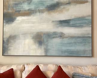 Oversized Art Canvas Framed 