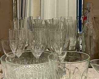 Cut Glass, Crystal, Serving pieces...