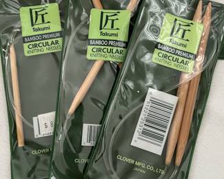 Takumi Bamboo Circular Knitting Needles 