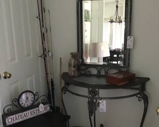Hall Table and Mirror