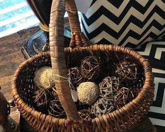 Woven Vintage Basket