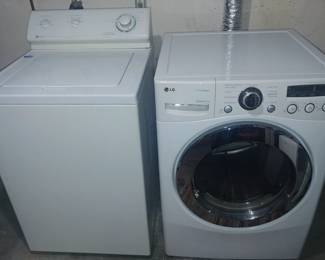 Washer and dryer