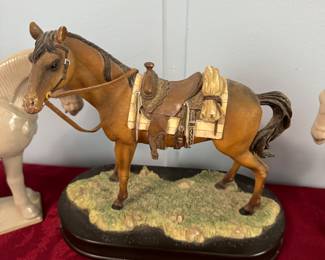 San Francisco Music Box Western Horse figure