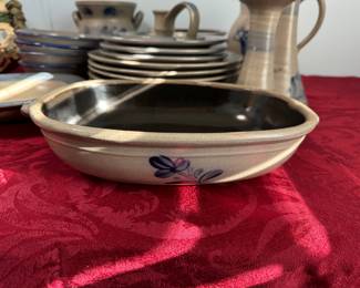 Rowe Pottery Works vegetable server