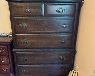 Americana Dresser Highboy 83"h x 38"h x 19"d
