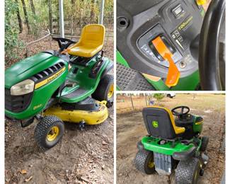 John Deere D140 Riding Mower BUY IT NOW $900 has 196 Hours on it.
