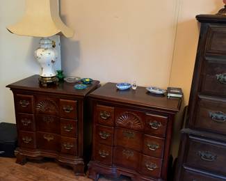 Pair of nightstands 27"w x 30"h x 19"D