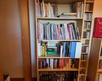 Craft and Knitting Books and Book shelves, CD shelves