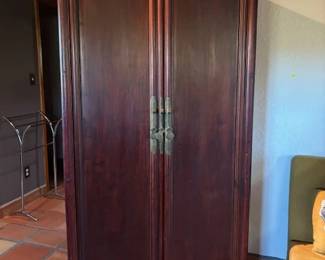 Chinese Armoire Outside