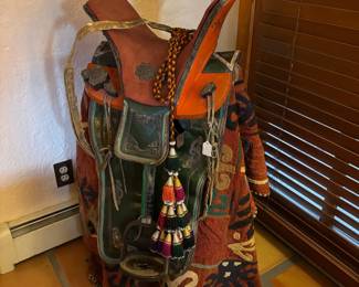 Mongolian Eagle Hunting Saddle