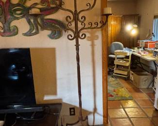 Wrought Iron Candelabra