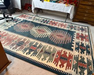 8 X 10 and professionally cleaned