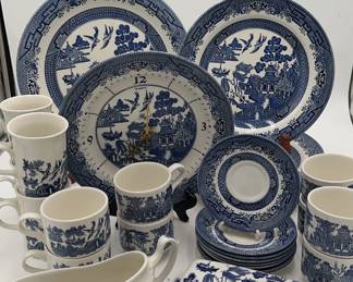 Churchill Blue Willow Dishware