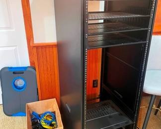 Smart house equipment rack