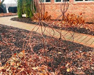 Two Garden topiaries 