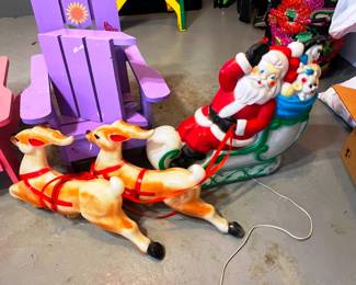 Vintage blow mold Christmas