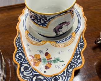 French Styled Bowl and Dish