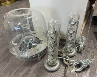 Lucite Speaker System