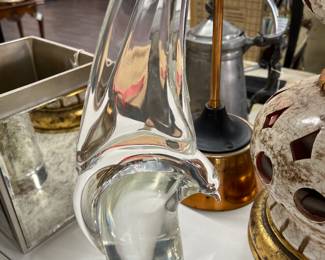 Ogetti Glass Bird Sculpture 