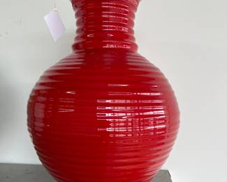 Haeger Red Vase