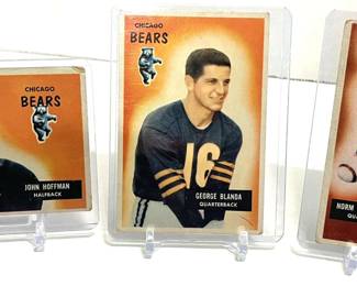 1955 Bowman Football Cards Collection