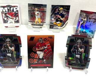 Collection of Tom Brady Football Cards