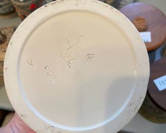 	#116	Vintage German Stoneware Tobacco  Canister	$15.00																											