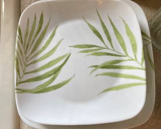 	#72	Corelle Bamboo Leaf Dinnerware - set of 8	$100.00																											