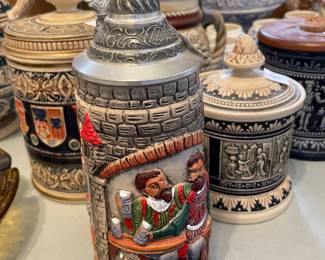 	#117	Vintage German Beer Stein 	$25.00																											