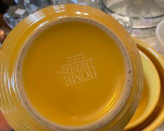 	#69	Set of 3 Home Trends - Yellow Mixing Bowls	$20.00																											