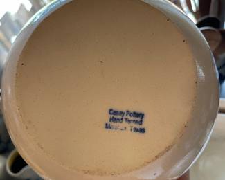 	#92	Marshall Texas - Casey Pottery Thick - set of 3 mixing bowls. 10" 8" 6.5"	$60.00																											