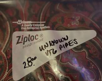 #187		Set of 6 Unknown Maker Pipe Heads	$28.00																											