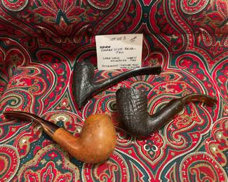 #212		Lot of 3 - Pipes 	$55.00																											