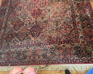 	#52	Wool Rug - 8x10 (SATURDAY PICKUP ONLY)	 $ 200.00 																											