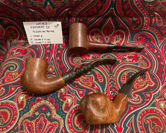 #213		Lot of 3 - Edwards Co - Algerian Briar	$90.00																											