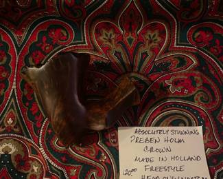 #190		Preben Holm Crown - Holland Freestyle Head Only 	$120.00																											