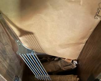 	#129	Emperor Grandfather Clock - Co Model 101 (Packed ready to move - installation + operation instructions included)	$125.00																											