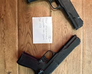 	#145	Pair Marksman Repeater BB gun -	$30.00																											