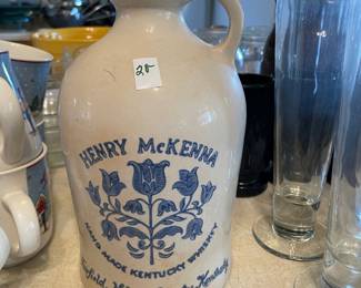	#66	Henry McKenna - Kentucky Whiskey Jug	$20.00																											