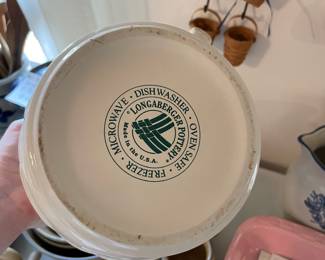 	#98	Longaberger Woven Traditions - Pitcher	$20.00																											