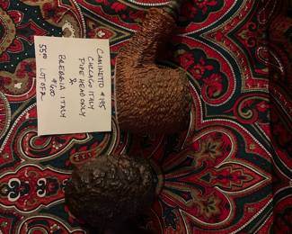 #181		Caminetto Cuccago Italy - one head and one full pipe	$55.00																											