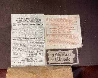 	#50	Leather Club Chair w/nailhead trim. Burgundy/Maroon Color	 $ 125.00 																											